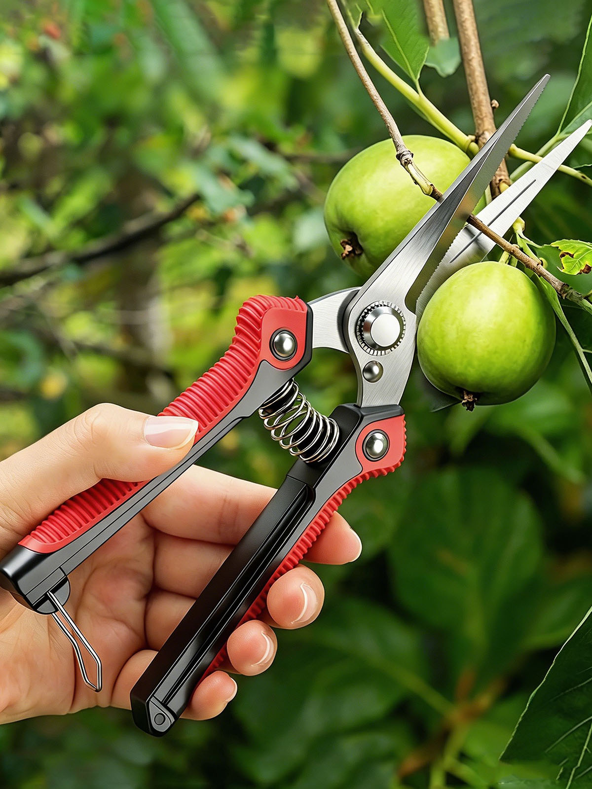 Gardening Tools Pink - مقص تقليم من الفولاذ المقاوم للصدأ