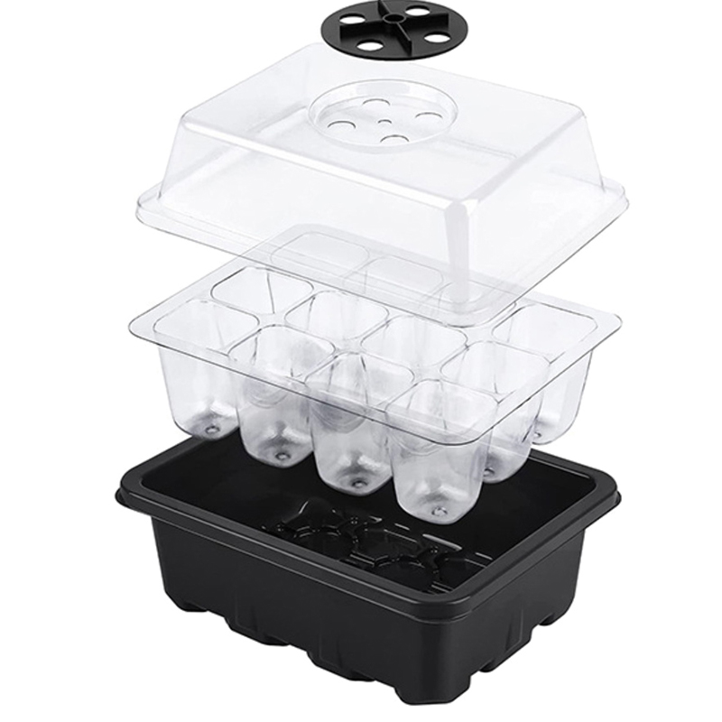 Propagation Tray Dome - 6/12 ثقوب البذور كاتب صينية مع