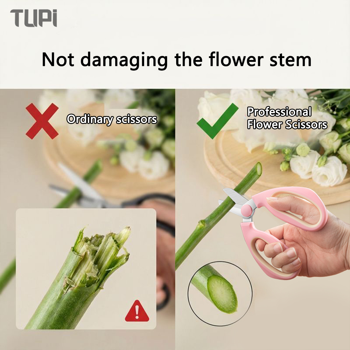 مقصات تنسيق الزهور، مقصات تقلي - مراجعة Gardening Tools Pink وسعره