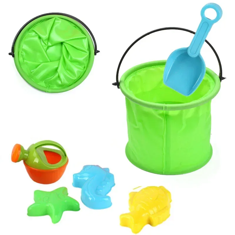 لعبة دلو رمل للشاطئ قابلة للطي - مراجعة Gardening Tools For Kids وسعره