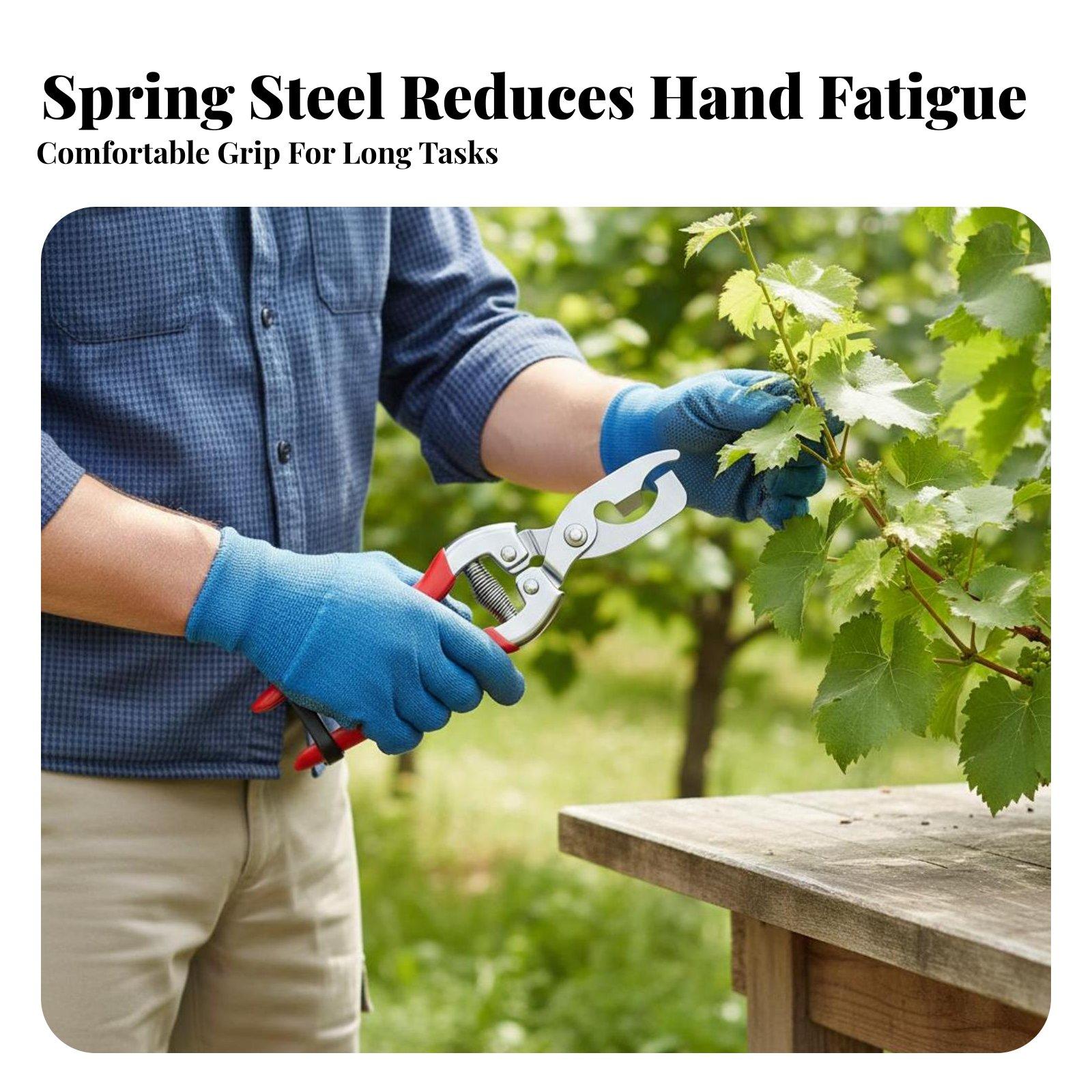 مقص تقليم للحدائق بمقبض مريح،  - مراجعة Pruning Shears وسعره