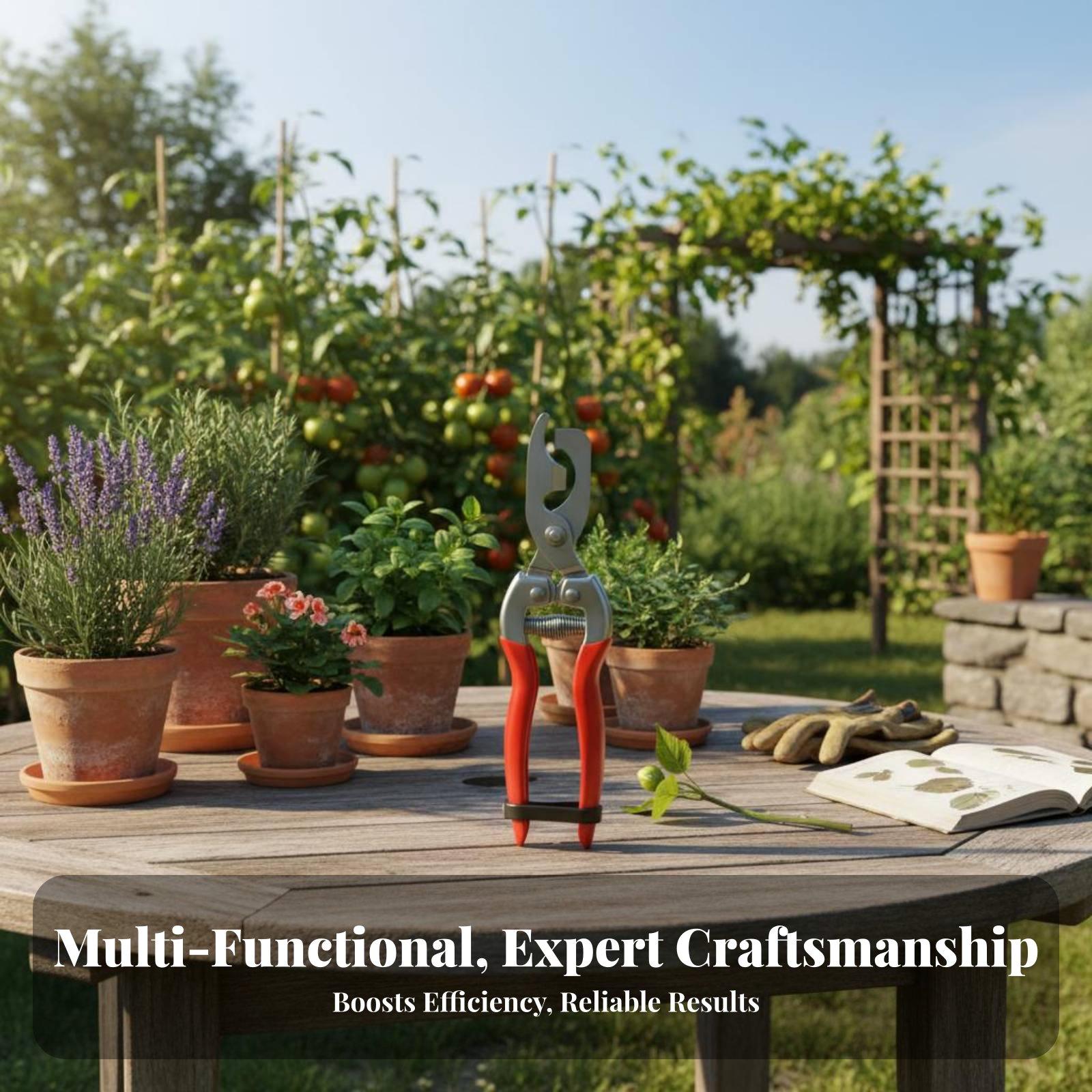 مقص تقليم للحدائق بمقبض مريح،  - مراجعة Pruning Shears وسعره