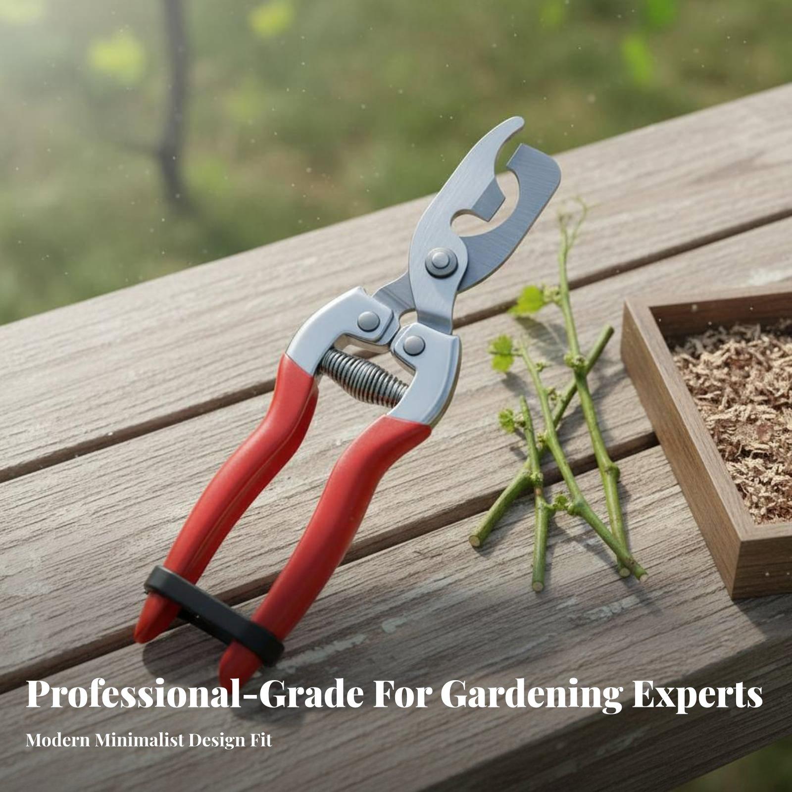 مقص تقليم للحدائق بمقبض مريح،  - مراجعة Pruning Shears وسعره