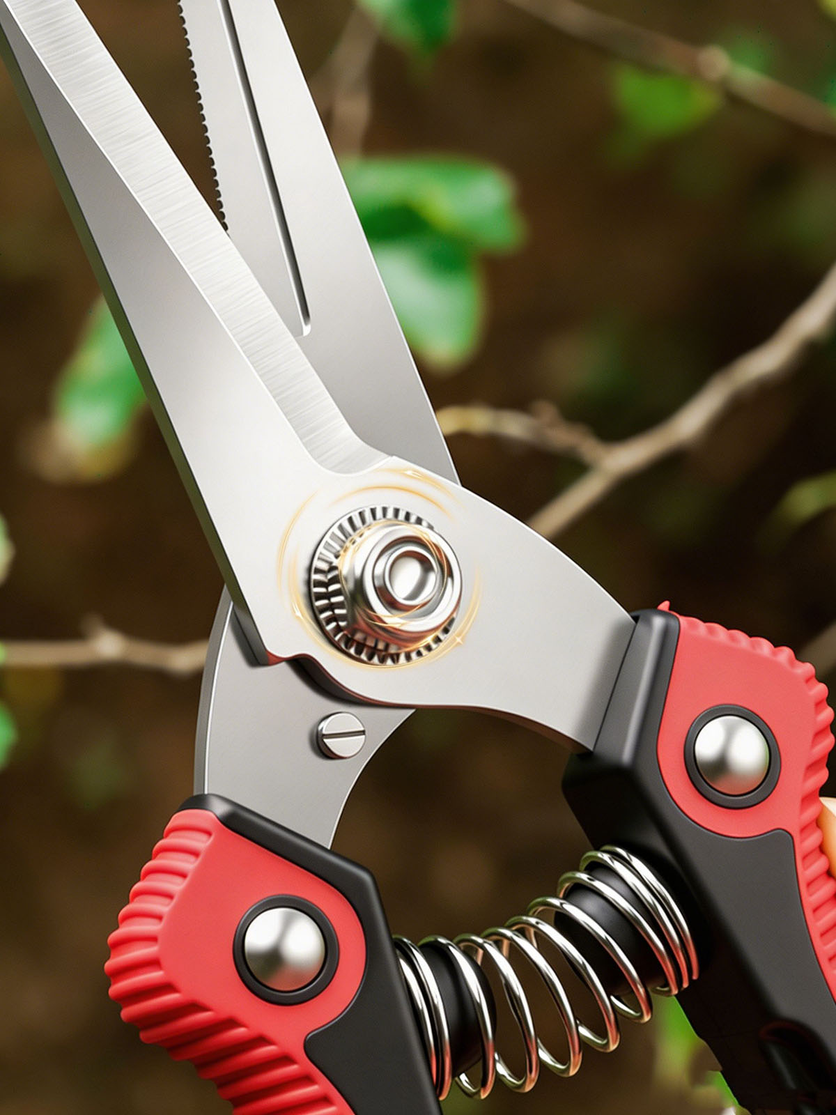 مقص تقليم من الفولاذ المقاوم ل - مراجعة Gardening Tools Pink وسعره
