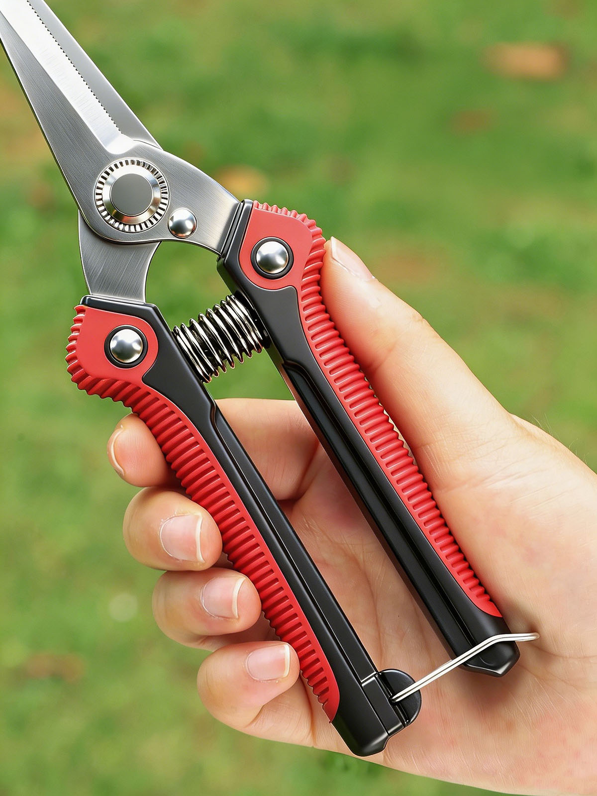 مقص تقليم من الفولاذ المقاوم ل - مراجعة Gardening Tools Pink وسعره
