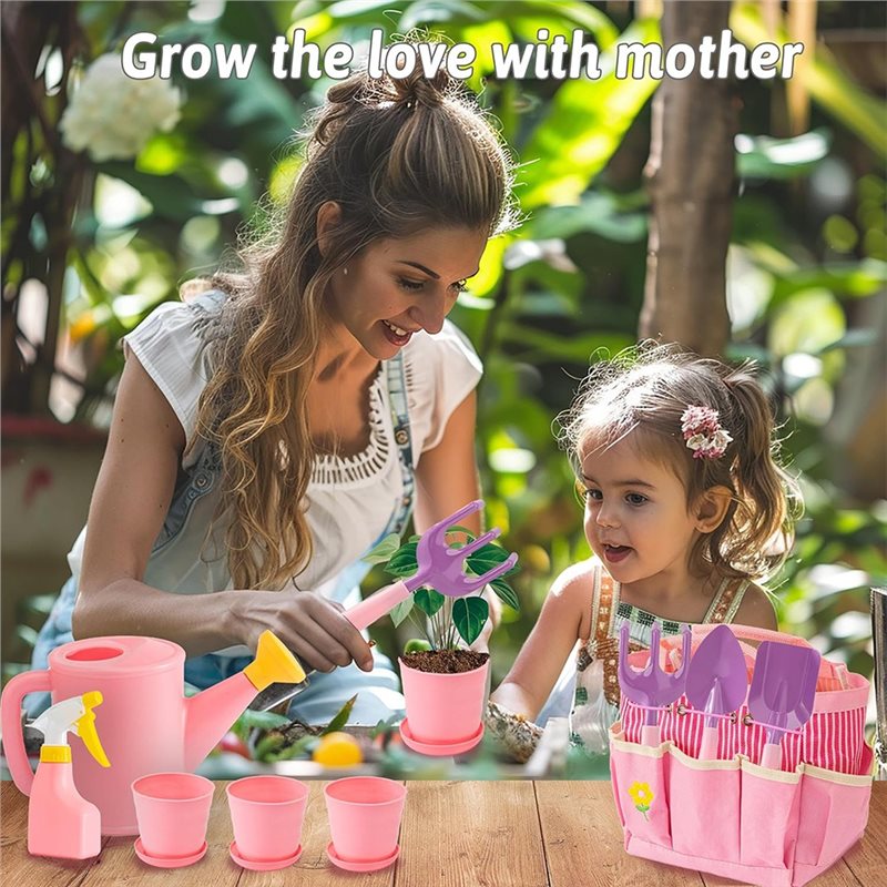 مجموعة أدوات الحدائق الوردية ل - مراجعة Gardening Tools Pink وسعره