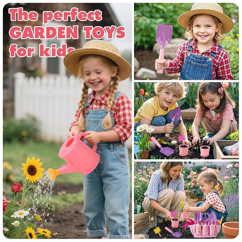 مجموعة أدوات الحدائق الوردية ل - مراجعة Gardening Tools Pink وسعره