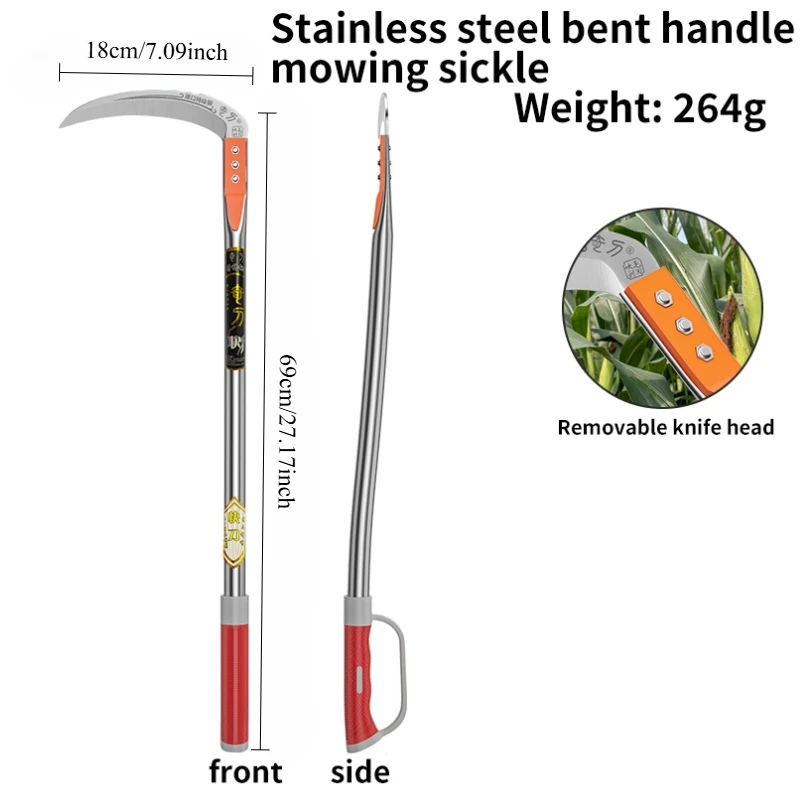 منجل العشب اليدوي - أداة إزالة - مراجعة Gardening Tools On Sale وسعره