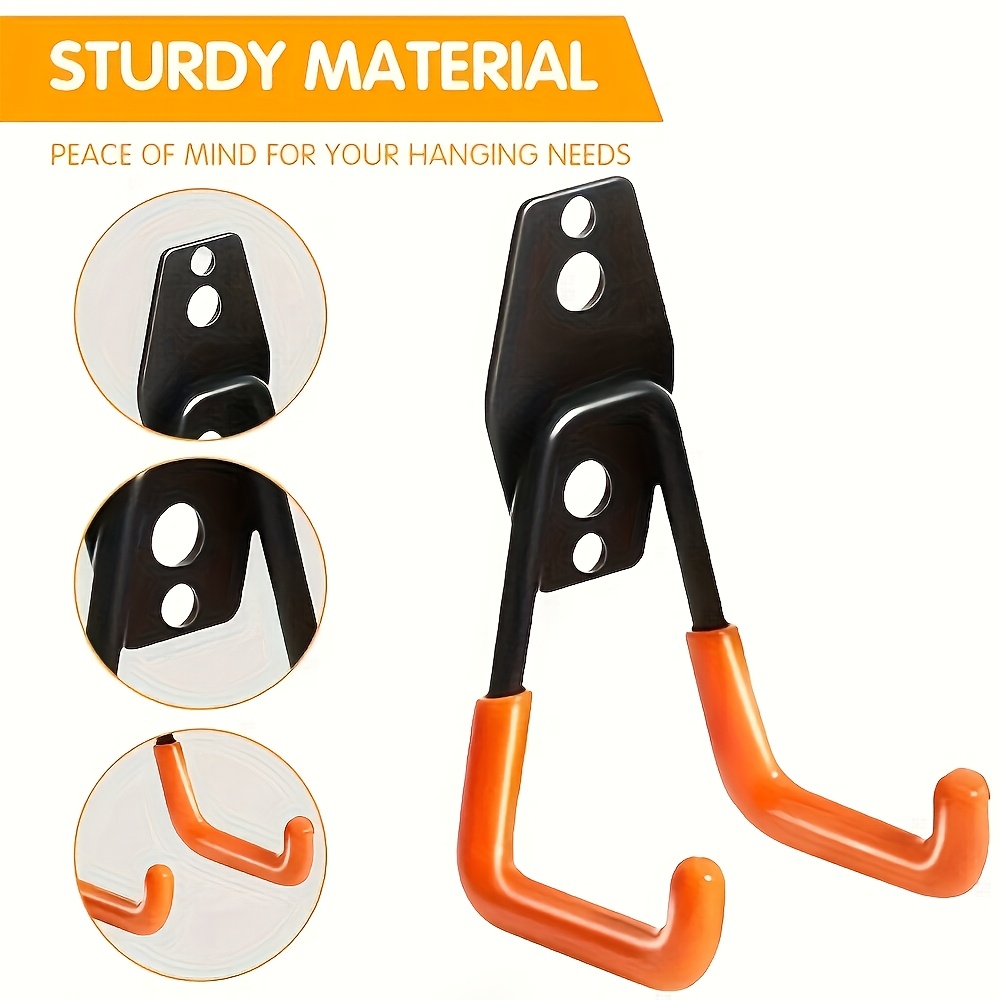 خطاف جداري فولاذي متين للتخزين - مراجعة Gardening Tools Heavy Duty وسعره