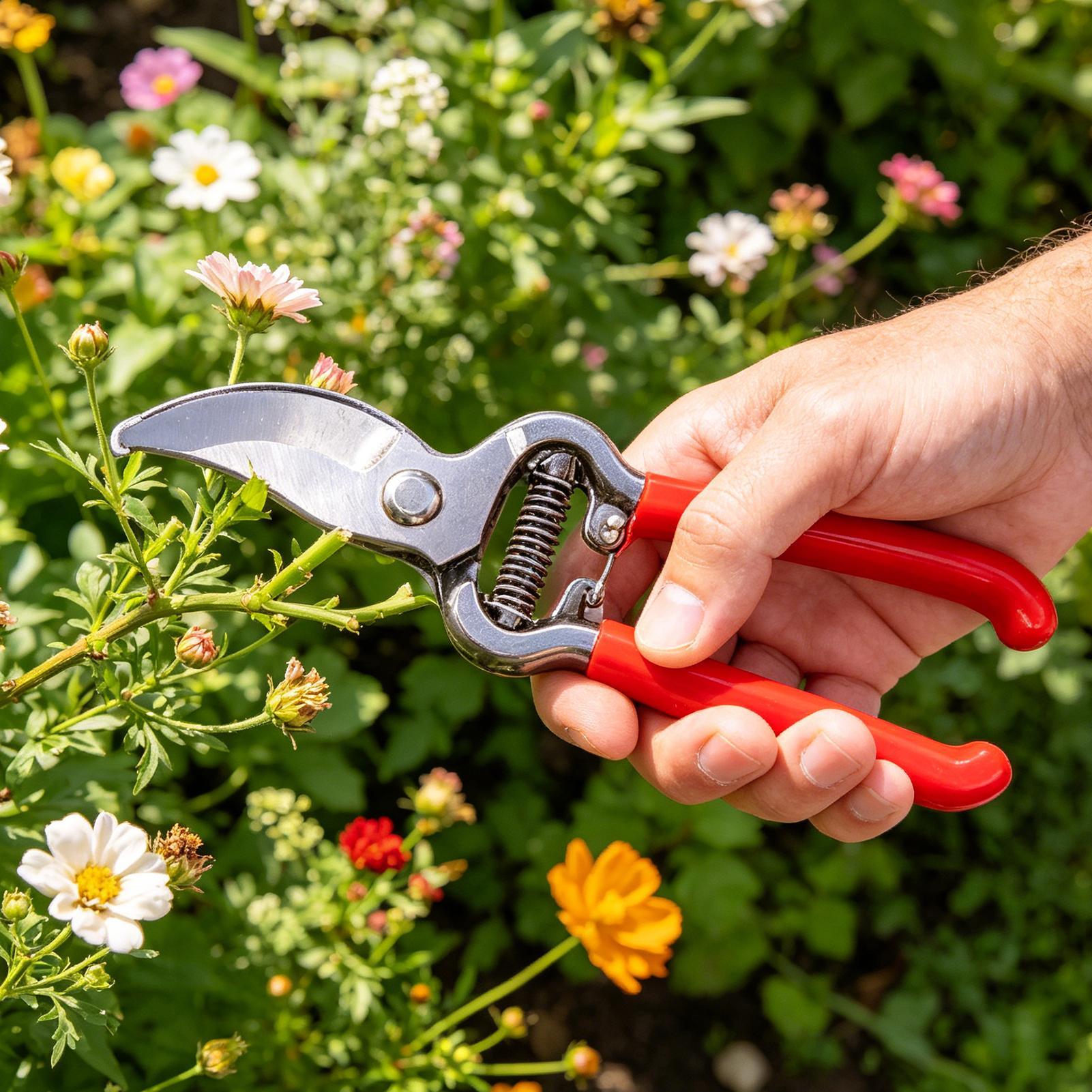 مقصات تقليم النباتات، مقصات يد - مراجعة Pruning Shears وسعره
